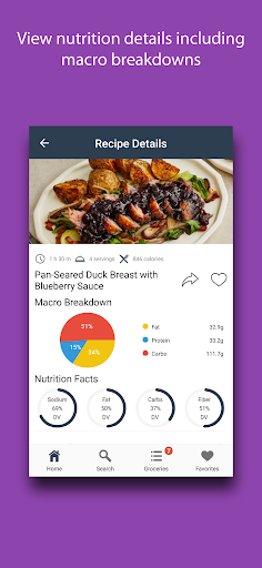 Gourmet Recipes: Fancy Meals ekran görüntüsü