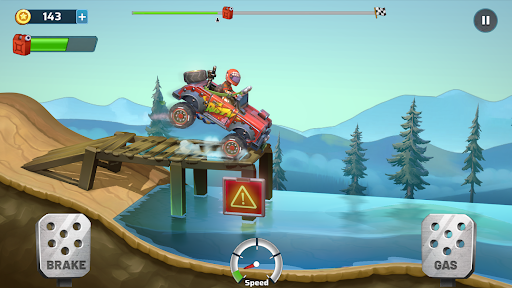 Mountain Climb Racer ekran görüntüsü