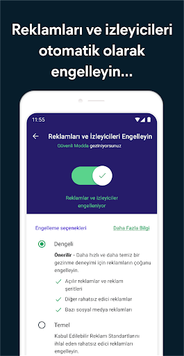 Avast Secure Browser ekran görüntüsü