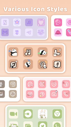Themepack Launcher-Icon Widget ekran görüntüsü