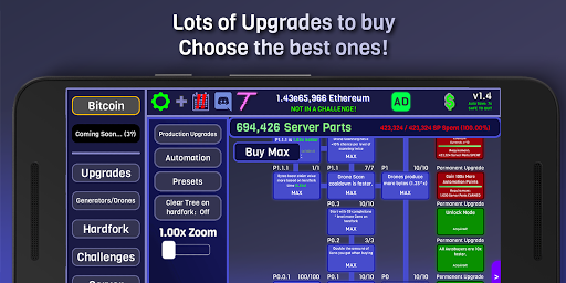 CryptoClickers: Crypto Idle Ga ekran görüntüsü