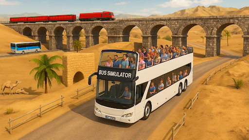 Bus Simulator 2026: Games 2026 ekran görüntüsü