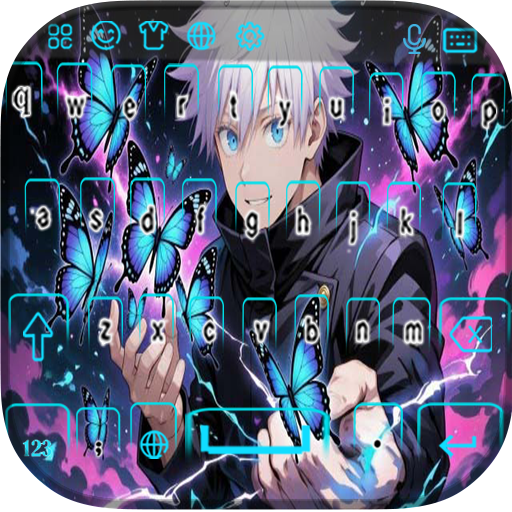 Anime Boy and Butterfly Theme