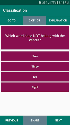 Verbal Logical Reasoning Intel ekran görüntüsü