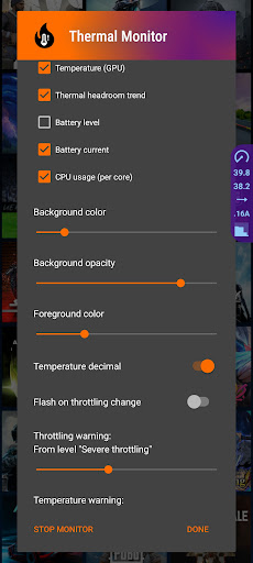 Thermal Monitor - Phone Temp ekran görüntüsü