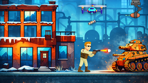 Soldier on Rampage - Fighter ekran görüntüsü