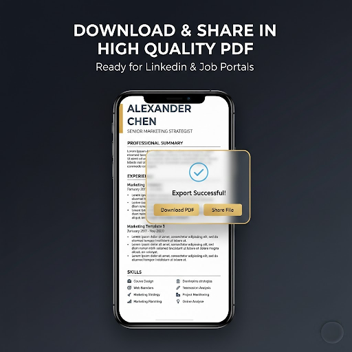 Resume Builder: CV Maker Pro ekran görüntüsü