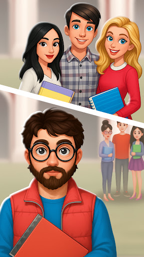 Nerdy Boy College Love Story ekran görüntüsü