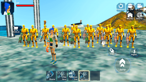 Ragdoll Chaos: Physics Sandbox ekran görüntüsü