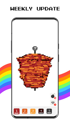 Pixel Paint - Coloring Book ekran görüntüsü