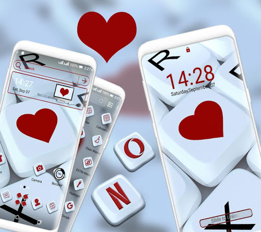 Love Keyboard Launcher Theme ekran görüntüsü