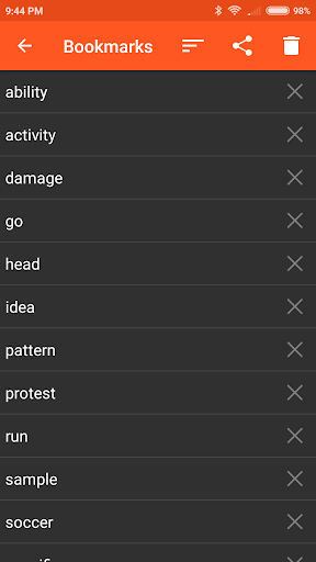 English Dictionary - Offline ekran görüntüsü