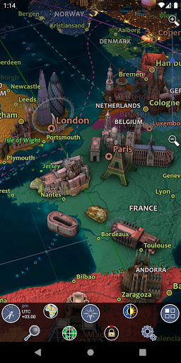 Earth 3D - World Atlas ekran görüntüsü