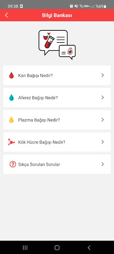 Türk Kızılay Mobil Kan Bağışı ekran görüntüsü