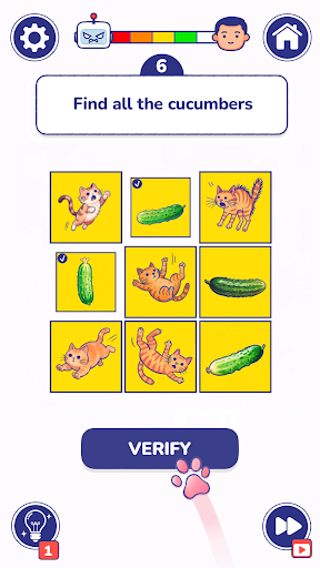 Meow Captcha Puzzle ekran görüntüsü