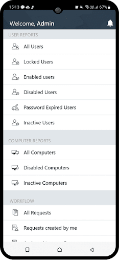 ADManager Plus ekran görüntüsü