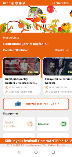 GastroANTEP Fest ekran görüntüsü