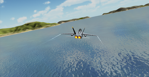 F18 Airplane Simulator 3D ekran görüntüsü