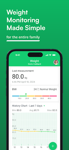 Weight Tracking Diary by MedM ekran görüntüsü