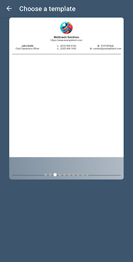 Letterhead Creator ekran görüntüsü