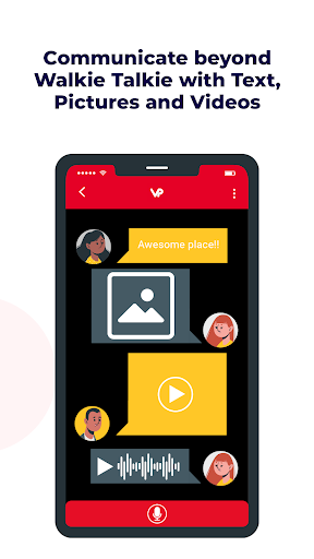 Walkie Talkie App: VoicePing ekran görüntüsü