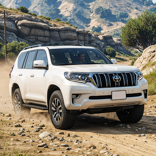 Offroad Prado araba sürüşü 3D