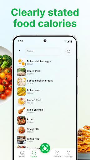 AI Calorie: Scan Food ekran görüntüsü