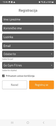 Go Gym Fitness ekran görüntüsü