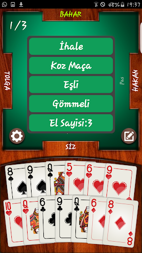 Batak İhaleli ekran görüntüsü