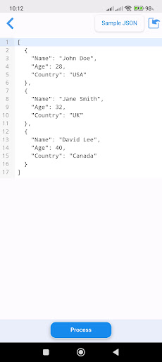 CSV file Create Edit & Viewer ekran görüntüsü
