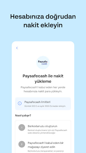 Monese - Mobil Para Hesabı ekran görüntüsü