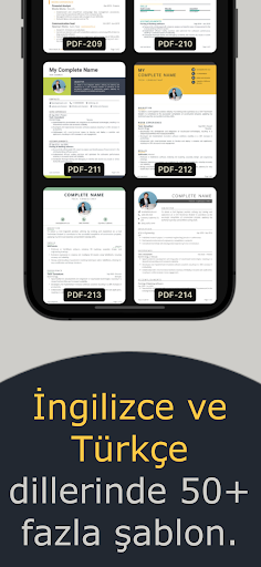 CV hazırlama, CV Maker ekran görüntüsü