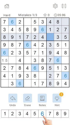 Zen Sudoku ekran görüntüsü