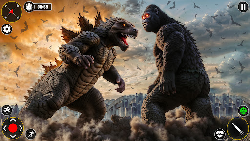 Wild Gorilla City Attack ekran görüntüsü
