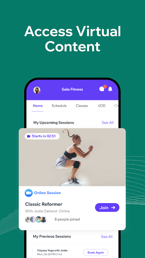 Fit by Wix: Book, manage, pay  ekran görüntüsü