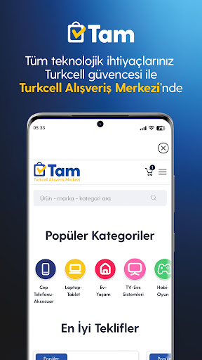 Kuzey Kıbrıs Turkcell ekran görüntüsü