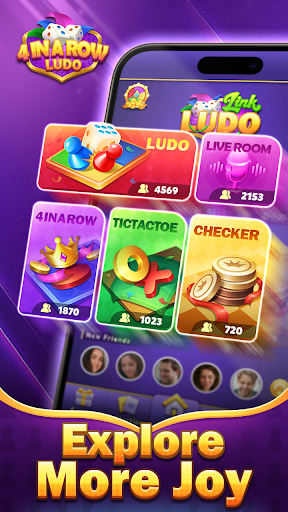 4 in a Row & Ludo ekran görüntüsü