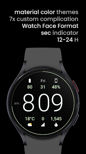 Simple Digital Watch Face ekran görüntüsü