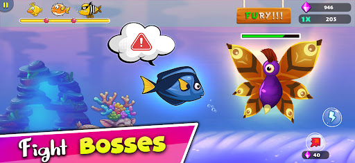 Aqua Fury: Feeding Fish Frenzy ekran görüntüsü