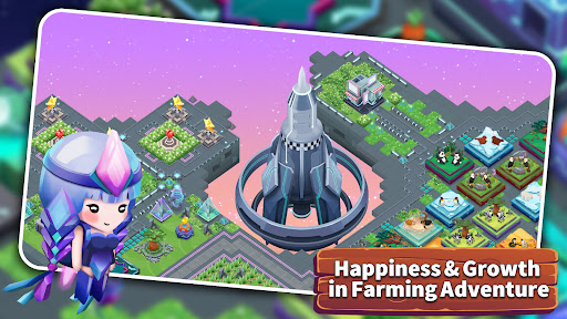 Space Farm: city farming game ekran görüntüsü
