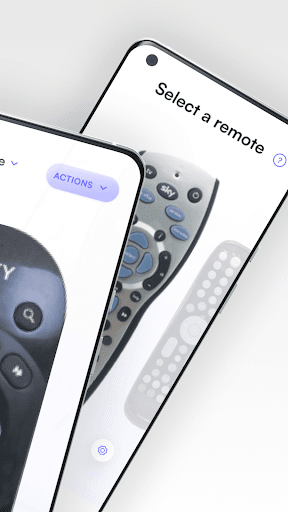 Sky, SkyQ, Sky+ HD kumandası ekran görüntüsü