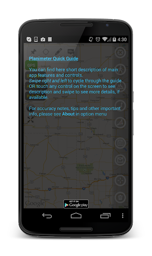 Planimeter Area Measure Guide ekran görüntüsü
