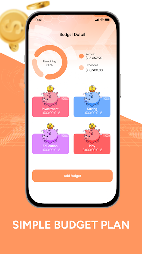 Budget Note - Finance Tracker ekran görüntüsü