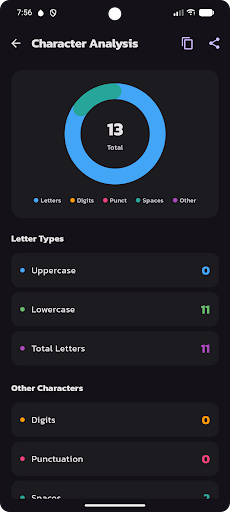 Word Counter ekran görüntüsü
