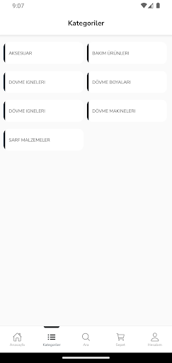 Dövme Malzemeci ekran görüntüsü