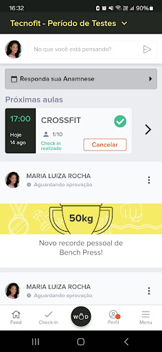 Tecnofit Box ekran görüntüsü