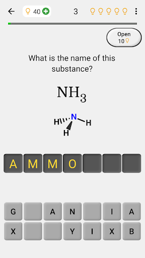 Chemical Substances: Chem-Quiz ekran görüntüsü