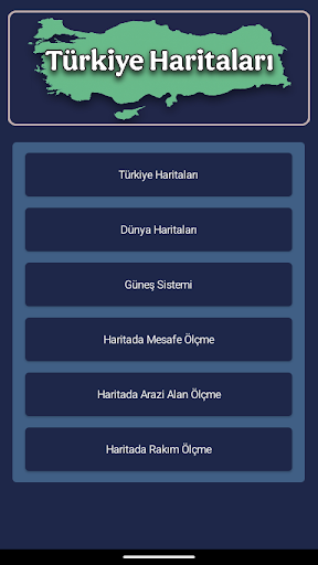 Türkiye Haritaları ekran görüntüsü