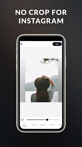 No Crop For Instagram ekran görüntüsü