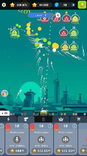 Idle Invaders ekran görüntüsü